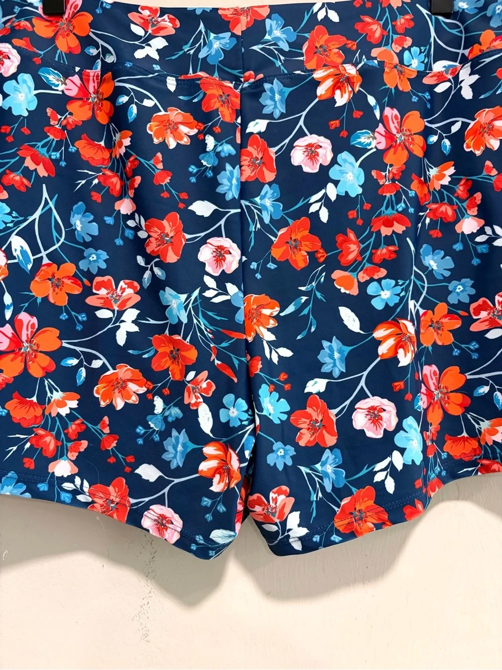 Tempt Me 2PC Tankini Floral Shorts Swimming Suit